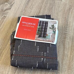 Opalhouse Dark Gray Shower Curtain